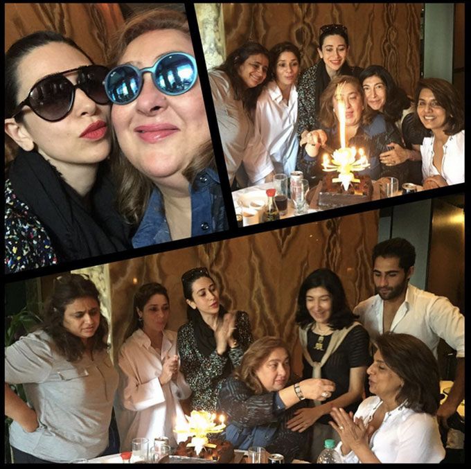 Spotted: Karisma Kapoor, Neetu Kapoor &#038; Family Celebrating Rima Jain’s Birthday