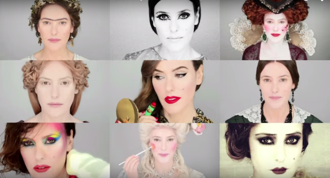 5000 Years Of Makeup Have Been Summarized In 6 Minutes Of This Fascinating Video!