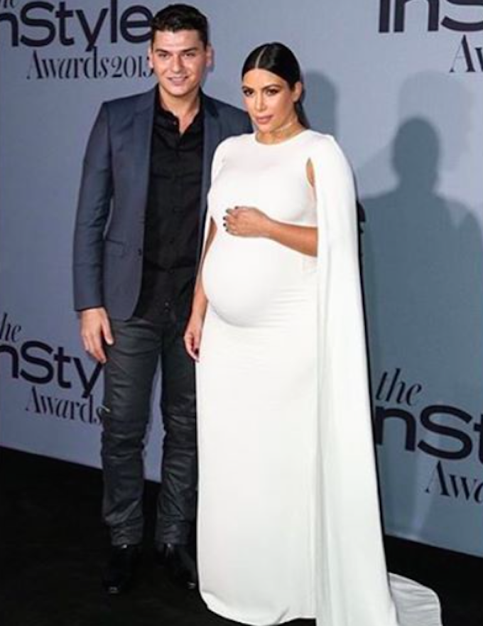 Mario Dedivanovic and Kim Kardashian (Source: Instagram/MakeupByMario)