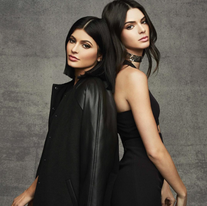 Kendall & Kylie Jenner (Source: Instagram/@Topshop)