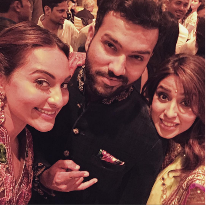 Take A Look At All Of Sonakshi Sinha’s Stunning Outfits From The Rohit Sharma-Ritika Sajdeh Wedding!