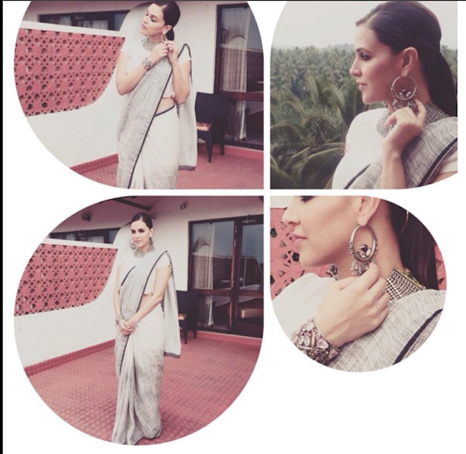 Neha Dhupia Can Turn The Simplest Saree Into A Style Statement!