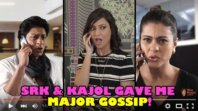 EXCLUSIVE: OMG Shah Rukh Khan &#038; Kajol Just Gave Me MAJOR Gossip!