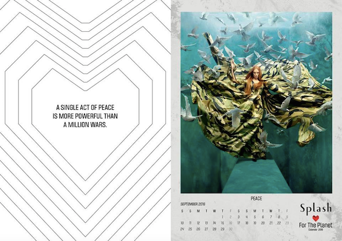 Splash Calendar 2016 (Facebook | Splash Fashions)