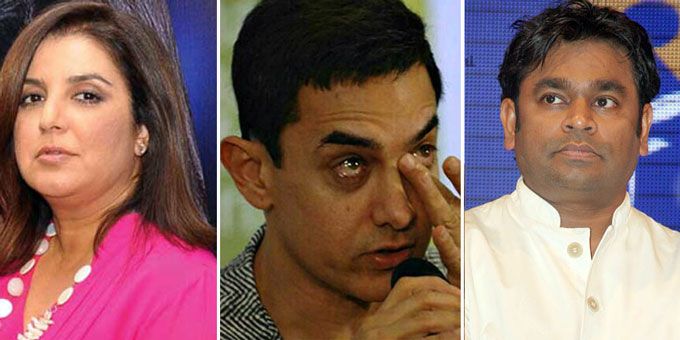 Farah Khan & A.R. Rahman Come Out In Support Of Aamir Khan – Agree On The Intolerance Debate!
