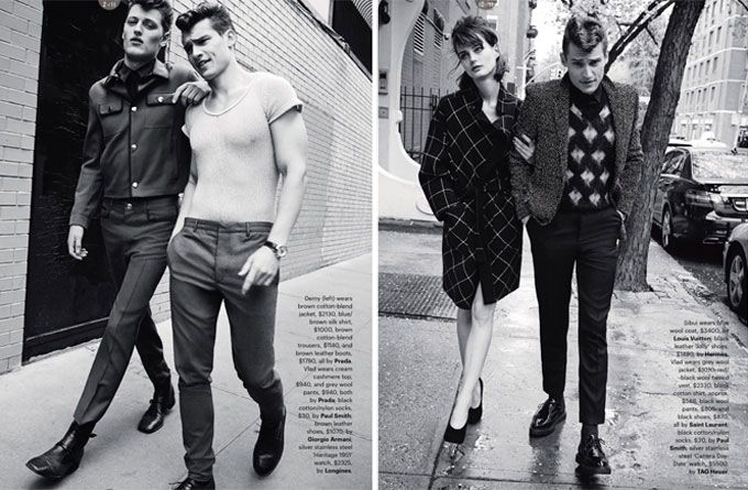 A 60s Brit Mod inspired shoot by GQ Australia