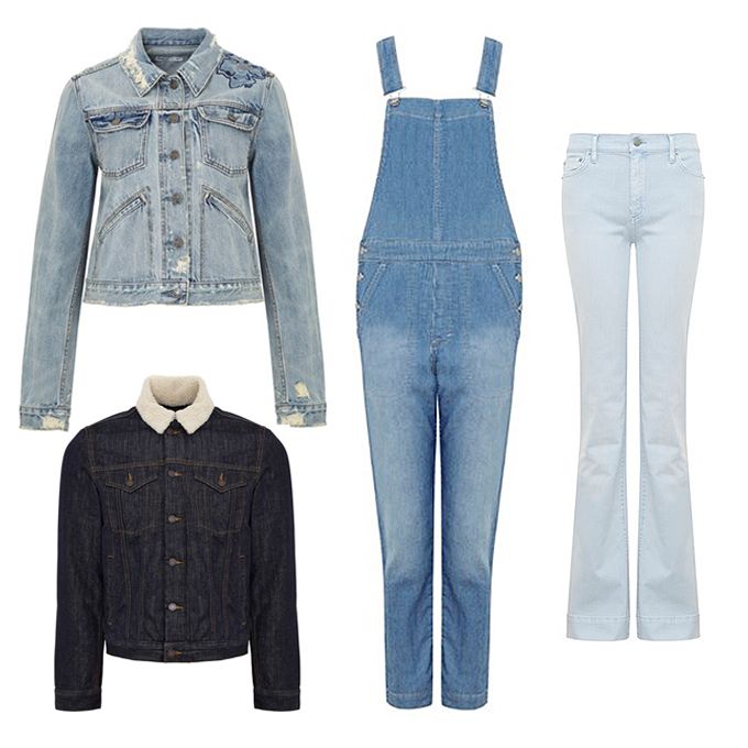 Denim staples in Gap's Holiday 2015 collection.