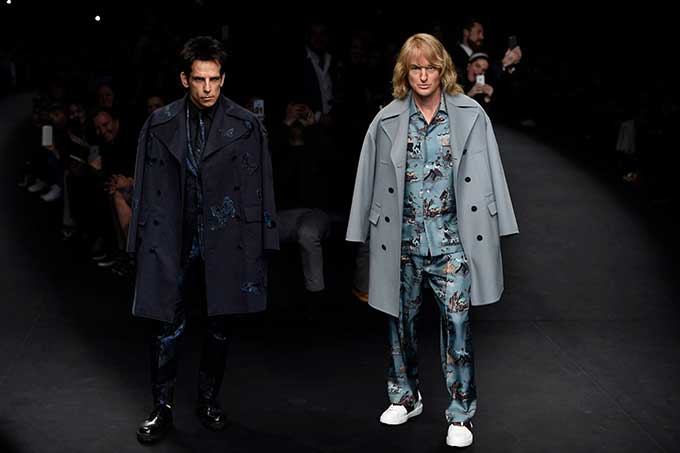 Ben Stiller & Owen Wilson for Valentino at Paris Fashion Week (Source: www.Facebook.com/Valentino)