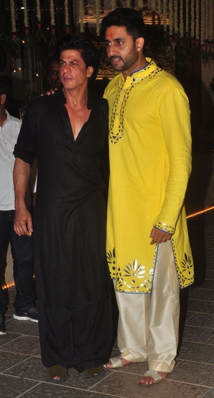 Abhishek Bachchan, Shah Rukh Khan
