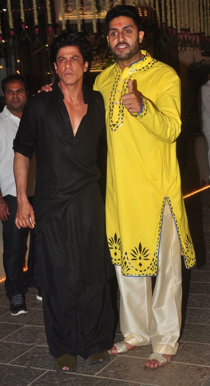 Abhishek Bachchan, Shah Rukh Khan