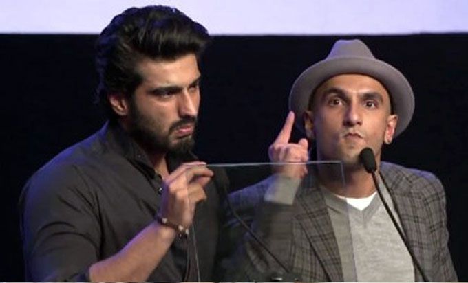 Aww! Ranveer Singh Complained That Arjun Kapoor Has No Time For Him!