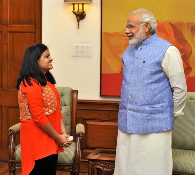 When Indian Idol Junior Winner Ananya Sritam Nanda Met PM Narendra Modi!