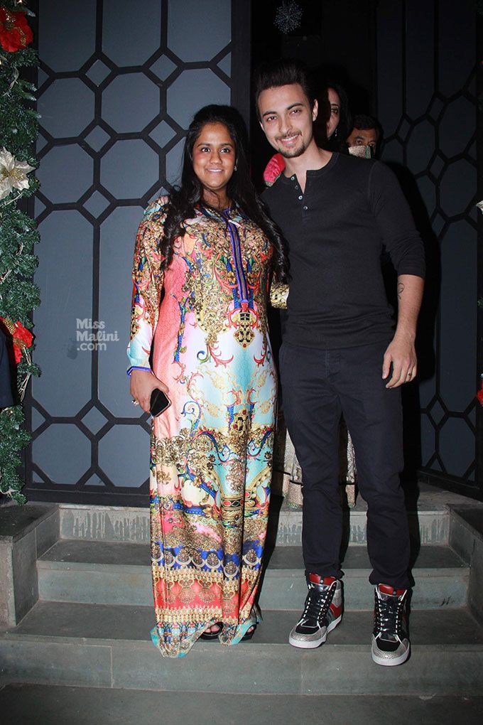 Arpita Khan and Aayush Sharma