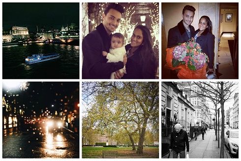Arpita Khan and Aayush Sharma's London diaries | Source: Instagram |