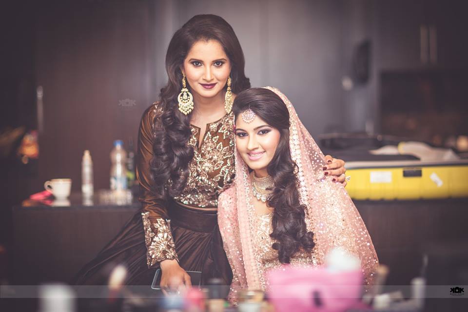 Sania Mirza with her sister Anam | Source: Kamal Kiran Photography Facebook|