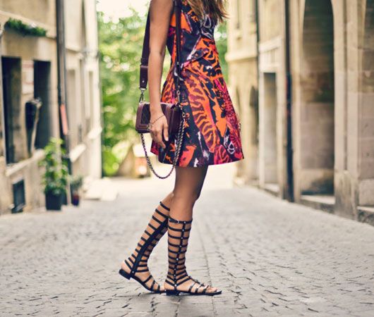 Every girl needs a pair of gladiator sandals in her wardrobe, they are so easy to style and perfect for the summer