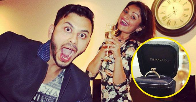 Check Out Dimpy Ganguly’s Tiffany Engagement Ring!