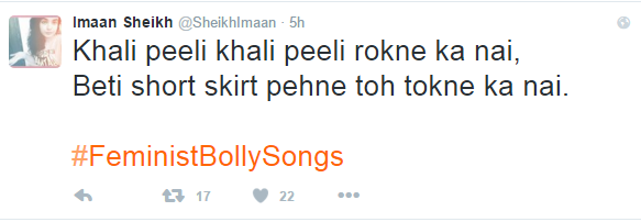 The Internet Is Ridiculing Sexism By Trending This Awesome Hashtag – #FeministBollySongs