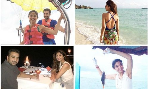 These Photos Of Shilpa Shetty & Raj Kundra Holidaying In Maldives Prove They’re A Super Fun Couple!