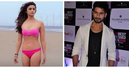 Shahid Kapoor Reveals Why Alia Bhatt Was Uncomfortable Wearing A Bikini!