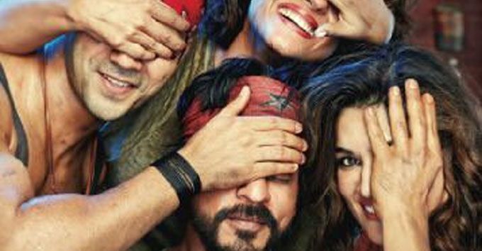 Photo Alert: Shah Rukh Khan Just Shared Half Of Dilwale’s Poster & It’s Adorable! #HalfLookDilwale