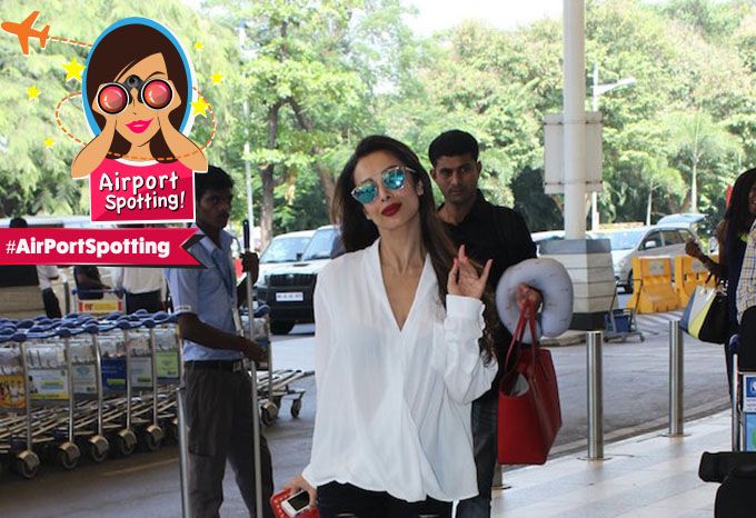 Malaika Arora Khan’s Airport Outfit Looks Stylish Enough To Wear To Work Everyday!
