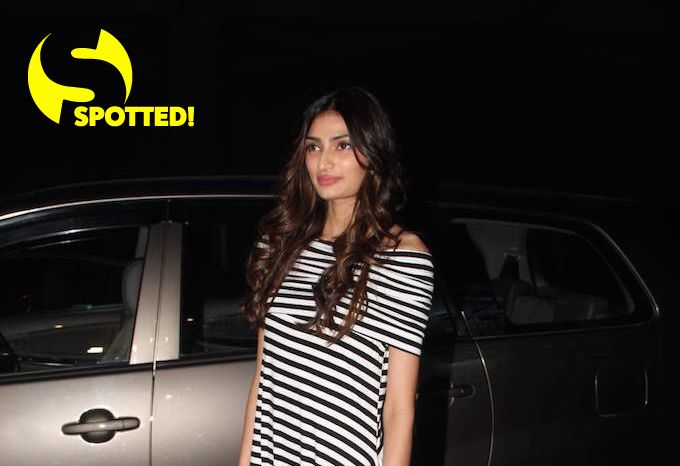 Athiya Shetty Shows Us How To Wear Stripes Without Looking Like A Zebra