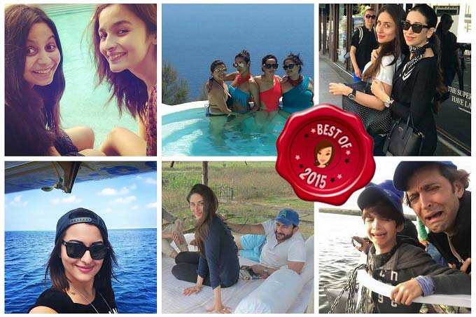 These Photos Of Our Bollywood Celebs Gave Us #VacationGoals In 2015!