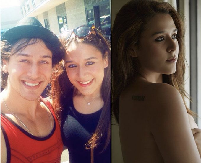 Tiger Shroff’s Sister Krishna Shroff Shared Topless Pictures Of Herself On Instagram!