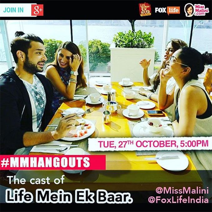 WATCH LIVE: #MMHangouts With Karan Kundra, Sana Saeed, Himarsha Venkatsamy &#038; Natalie Di Luccio