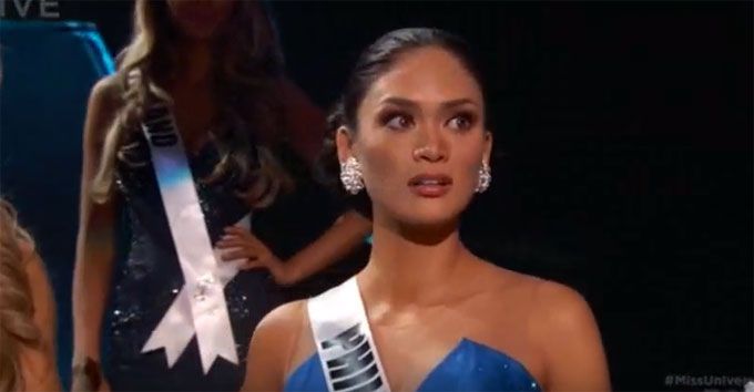 AWKWARD! Host Announces The Wrong Name For #MissUniverse2015 – Watch Video!