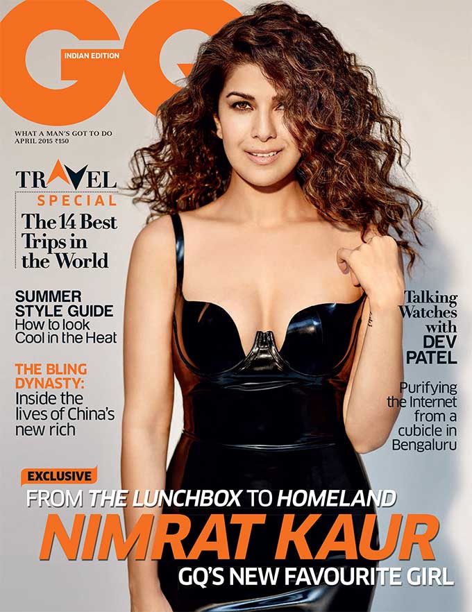 Nimrat Kaur covers GQ India's April issue