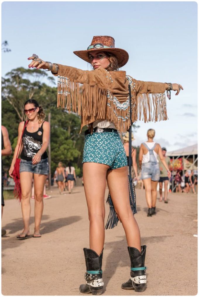 Fringed waistcoats and jackets are fun at festivals. Pic: thefringedgirl.tumblr.com
