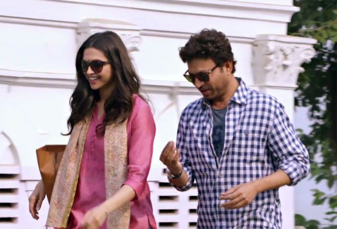 Deepika Padukone, Irrfan Khan in Piku