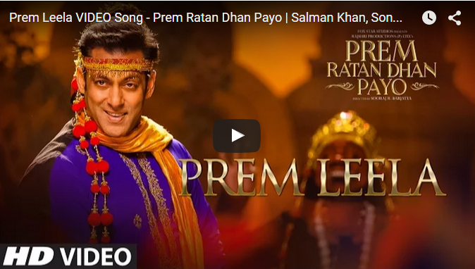 The First Song Of Prem Ratan Dhan Payo Is Here!