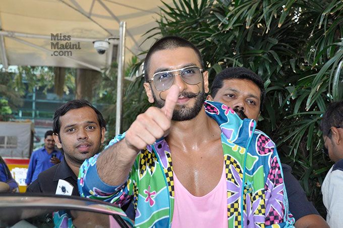 Ranveer Singh’s Airport Outfit Reminds Me Of Something I Used To Wear As A Kid