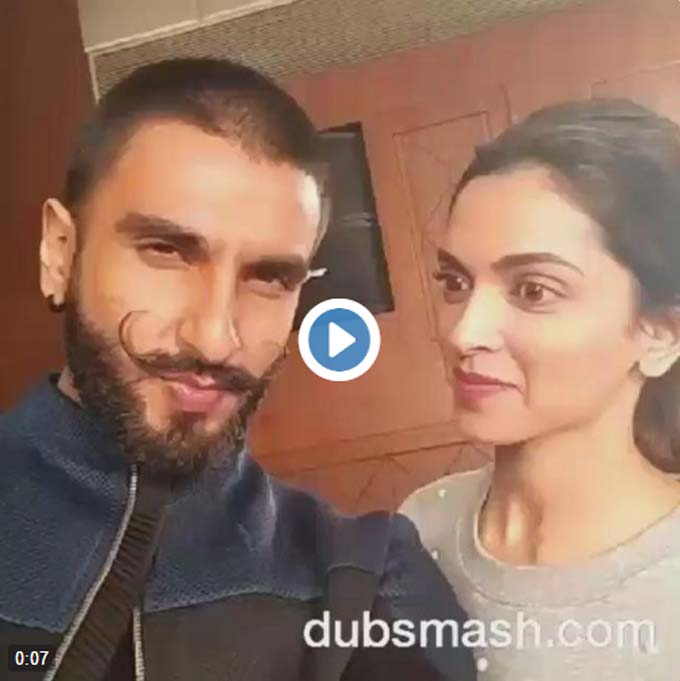 OMG! Deepika Padukone Is Strangling Ranveer Singh!