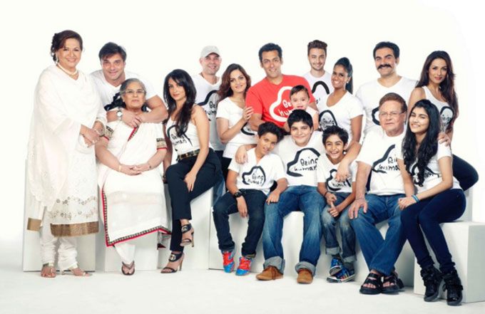 Salman Khan's Family Portrait