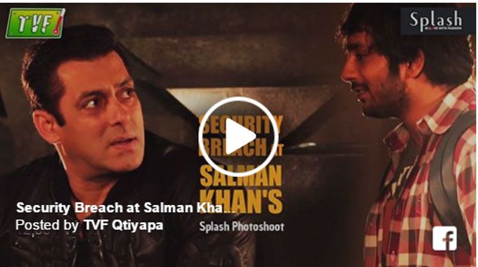 Salman Khan Just Featured In A TVF Video! This Is Not A Drill!