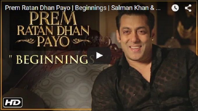 Salman Khan Didn’t Like One Thing About Prem Ratan Dhan Payo!