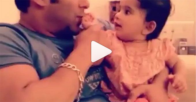 CUTEST VIDEO ALERT: Salman Khan Playing With A Toddler!