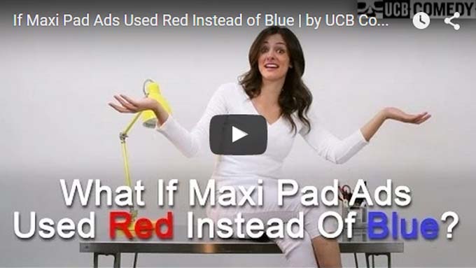 Here’s How Sanitary Napkin Ads Would Look Like If They Used Red Liquid Instead Of Blue