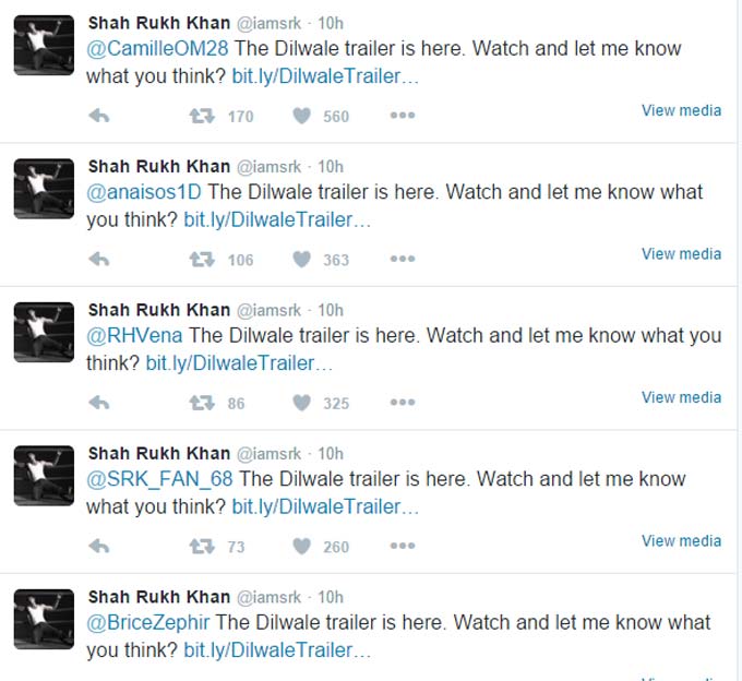 The Internet Went Berserk When Shah Rukh Khan Started Tweeting To Everyone!