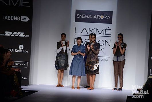 Sneha Arora At Lakme Fashion Week