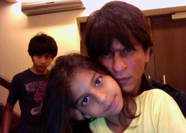Suhana and Shah Rukh Khan