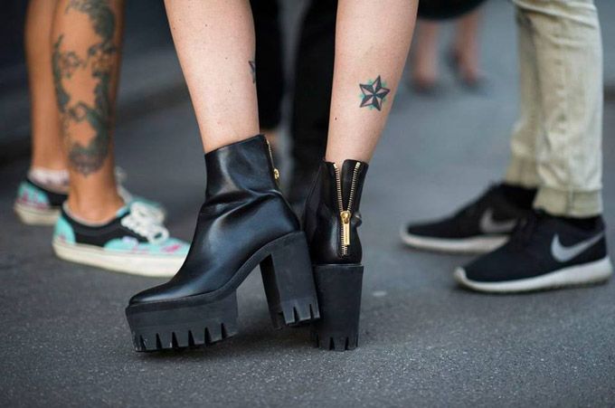 Stella McCartney platform boots (Pic: Stella McCartney's Facebook)