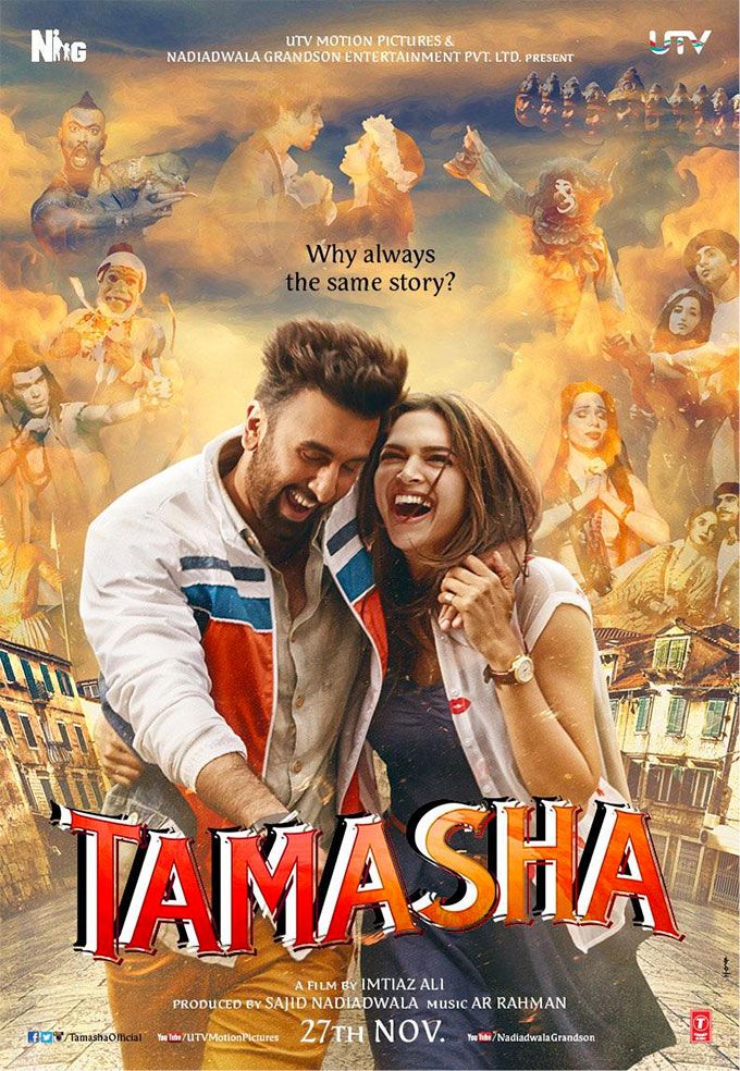 The First Poster For Ranbir Kapoor & Deepika Padukone’s Tamasha Is Here!