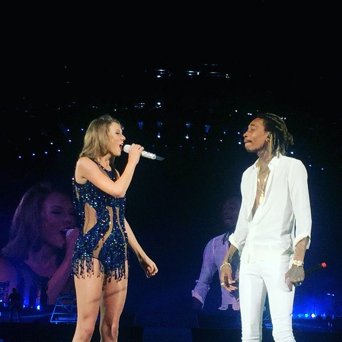 Taylor Swift and Wiz Khalifa