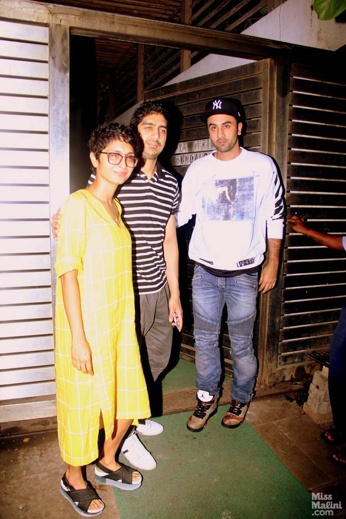 Photos: Ranbir Kapoor, Ayan Mukerji, Kiran Rao & Farhan Akhtar Were Chilling Together!