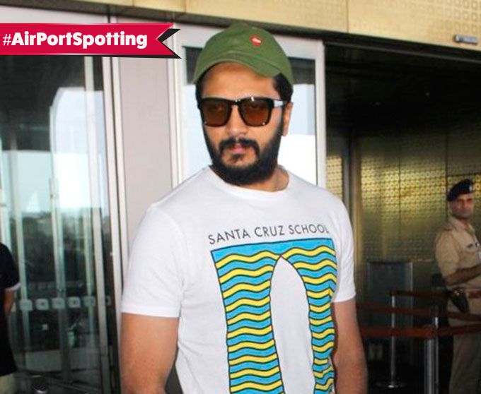 Riteish Deshmukh’s Airport Style Is Pretty Fly!